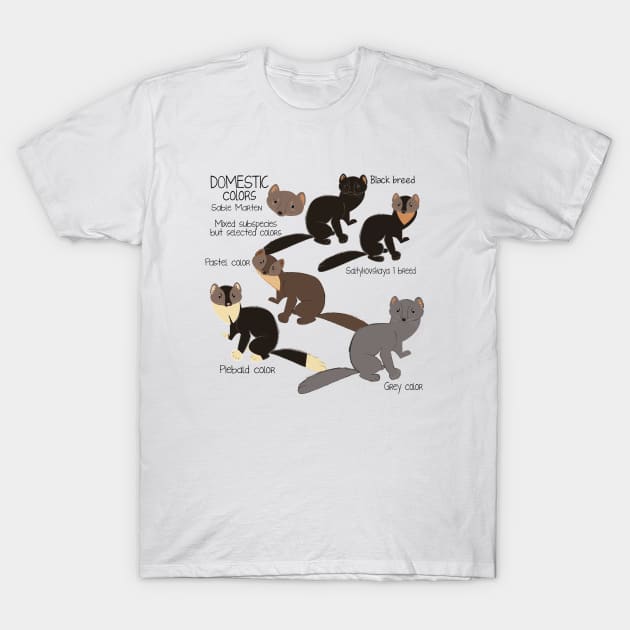 Meet the sable marten #1 T-Shirt by belettelepink